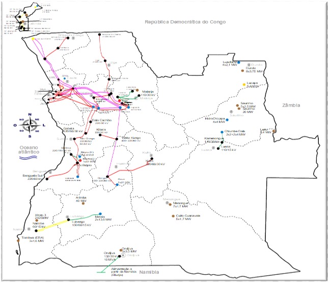 Mapa da Rede
